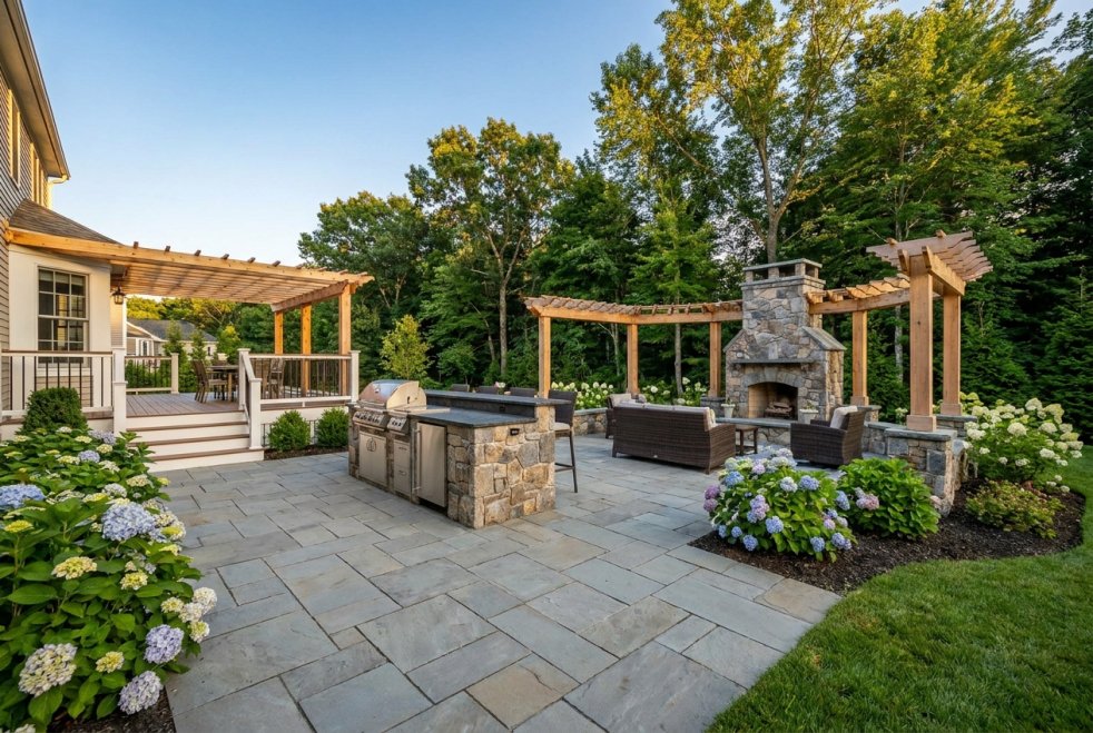 Outdoor Living in Massachusetts: Designing the Perfect Backyard Setup